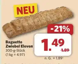 Combi Baguette Zwiebel Eleven Angebot