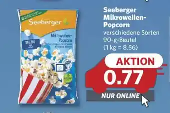 Combi Seeberger Mikrowellen- Popcorn Angebot