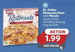 Combi Dr. Oetker Ristorante Pizza oder Piccola 1 Angebot