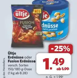 Combi ültje Erdnüsse oder Fusion Erdnüsse Angebot