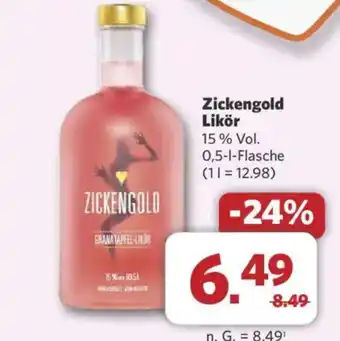 Combi Zickengold Likör Angebot