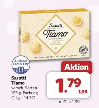 Combi Sarotti Tiamo Angebot