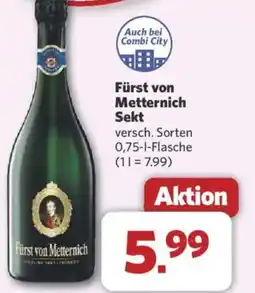 Combi Fürst von Metternich Sekt Angebot