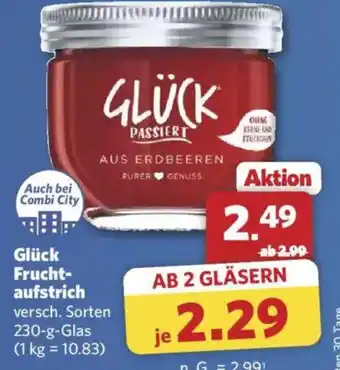 Combi Glück Frucht- aufstrich Angebot