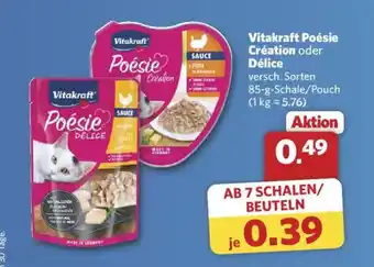 Combi Vitakraft Poésie Création oder Délice Angebot