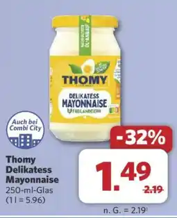 Combi Thomy Delikatess Mayonnaise Angebot