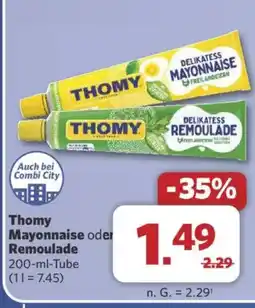 Combi Thomy Mayonnaise oder Remoulade Angebot