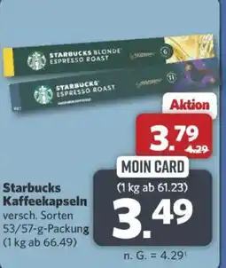 Combi Starbucks Kaffeekapseln Angebot