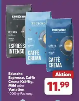 Combi Eduscho Espresso, Caffè Crema Kräftig, Mild ode Variation r Angebot