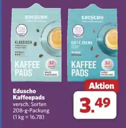 Combi Eduscho Kaffeepads Angebot