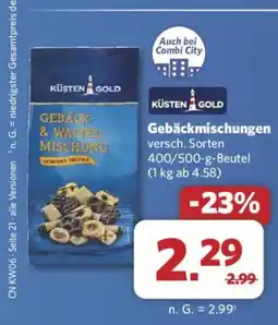 Combi Gebäckmischungen Angebot