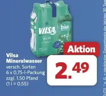 Combi Vilsa Mineralwasser Angebot