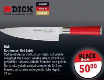 CITTI Markt Dick Kochmesser Red Spirit Angebot