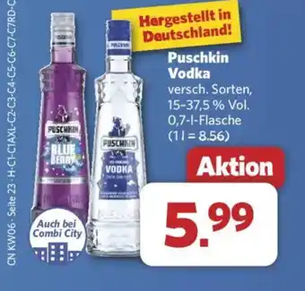 Combi Puschkin Vodka Angebot