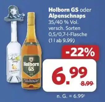 Combi Holborn GS oder Alpenschnaps Angebot