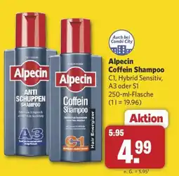 Combi Alpecin Coffein Shampoo Angebot