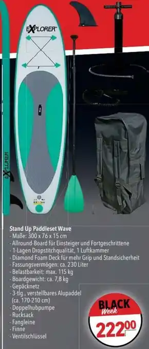 CITTI Markt Stand Up Paddleset Wave Angebot