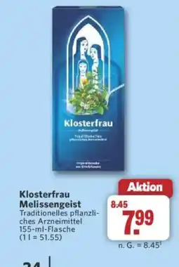 Combi Klosterfrau Melissengeist Angebot