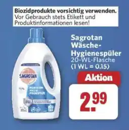 Combi Sagrotan Wäsche- Hygienespüler Angebot