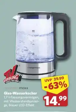 Combi GOURMET maxx Glas-Wasserkocher Angebot