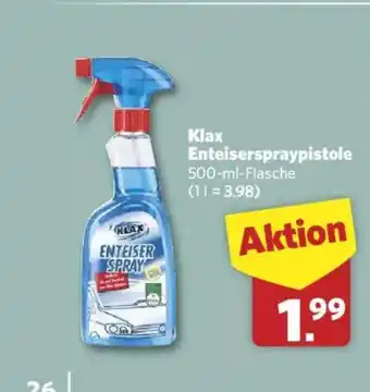 Combi Klax Enteiserspraypistole Angebot