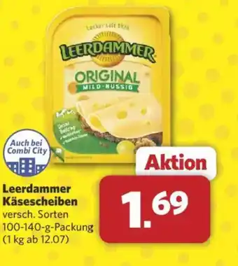 Combi Leerdammer Käsescheiben Angebot