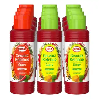 Netto Marken-Discount Hela Curry Gewürzketchup 300 ml, verschiedene Sorten, 12er Pack Angebot