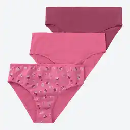 NKD Damen-Rioslip mit Blümchen, 3er-Pack Angebot