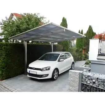 toom Baumarkt Ximax Einzelcarport 'Linea Typ 80 SC' edelstahlfarben 273 x 495 x 294 cm Angebot