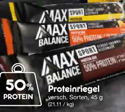 Netto Marken-Discount Max Balance Proteinriegel Angebot