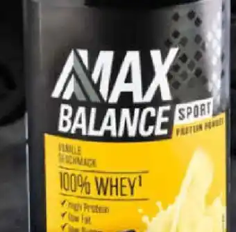 Netto Marken-Discount Max Balance Protein Drink Whey Vanilla Angebot