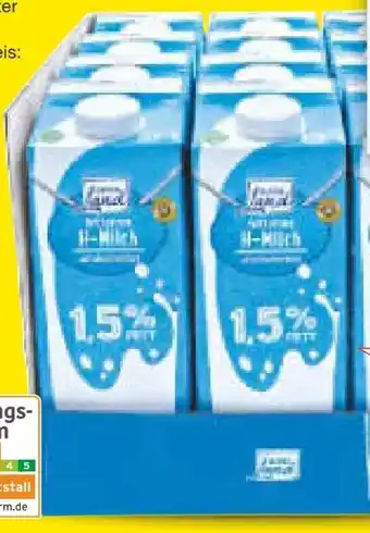 Netto Marken-Discount Gutes Land Fettarme H-Milch Angebot