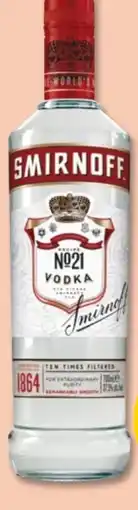 PENNY Smirnoff Vodka No. 21 Angebot