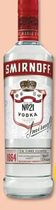 PENNY Smirnoff Vodka No. 21 Angebot