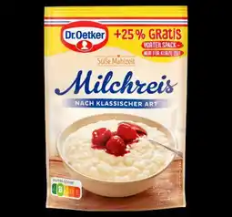 PENNY Dr. Oetker Süße Mahlzeit Milchreis Nach Klassischer Art Angebot