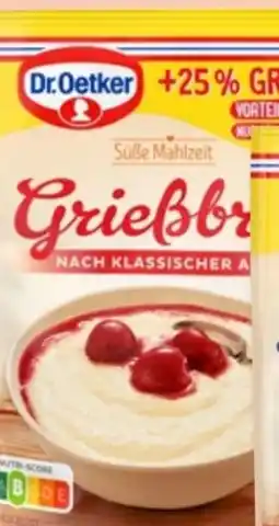 PENNY Dr. Oetker Süße Mahlzeit Grießbrei Angebot