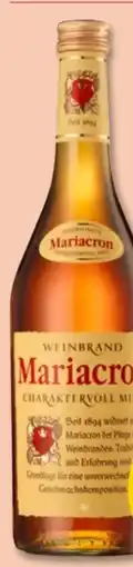 PENNY Mariacron Weinbrand Angebot