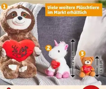 PENNY Heunec Plüschtiere Valentin Angebot