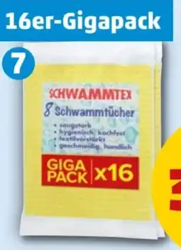 PENNY Spontex Schwammtücher Angebot