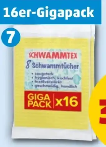 PENNY Spontex Schwammtücher Angebot