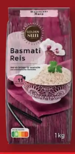 Lidl Golden Sun Basmati Reis Angebot