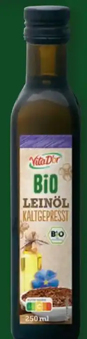 Lidl Vita D'or Bio Leinöl Angebot