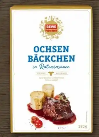 REWE Center Rewe Feine Welt Ochsen-Bäckchen Angebot