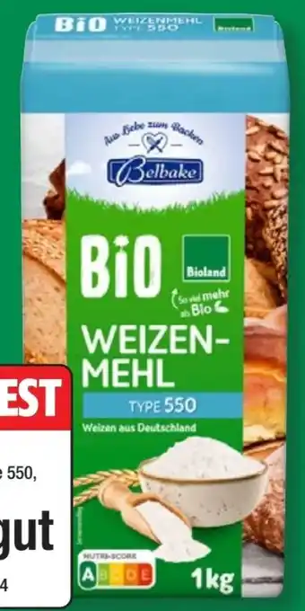 Lidl Belbake Bio-Weizenmehl Angebot