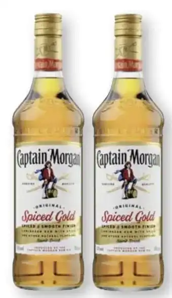 Scheck-in-Center Captain Morgan Original Spiced Gold Rum Angebot