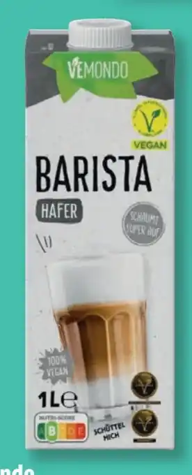 Lidl Vemondo Hafer Barista Drink Angebot