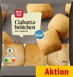 REWE Center Rewe Beste Wahl Ciabatta Brötchen Angebot