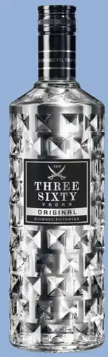 Edeka Three Sixty Vodka Angebot