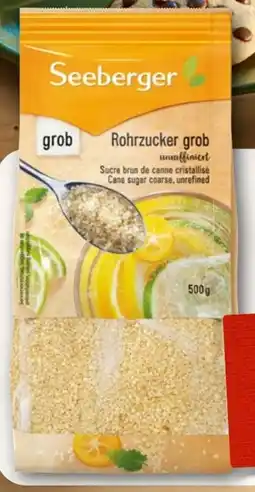 nahkauf Seeberger Rohrzucker grob Angebot