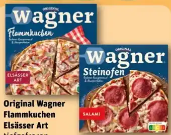 REWE Center Original Wagner Flammkuchen Elsasser Art Angebot